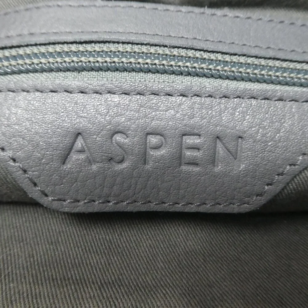 Aspen Green Leather Tote Shoulder Bag Purse Crossbody